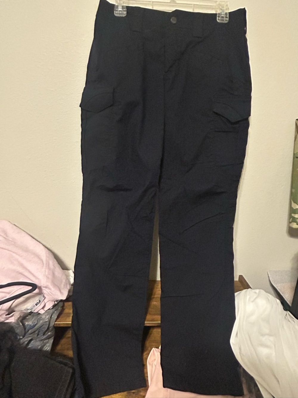 5.11 Tactical Black Cargo Pants with Flap Pockets Womens size 8